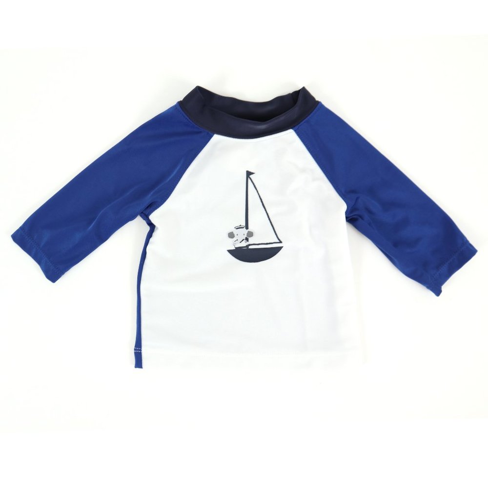 GYMBOREE rash guard, boy's size 0-3M